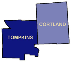 Tompkins and Cortland County