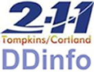 2-1-1 Tompkins/Cortland DDinfo Link