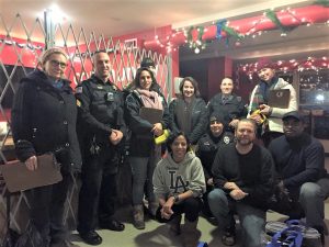 Street Outreach Team on night of the PIT, January 2018